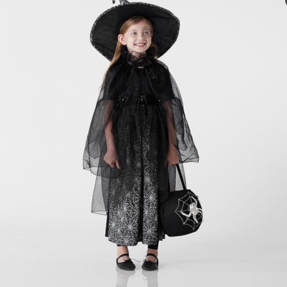 Pottery barn kids glow in the dark witch costume